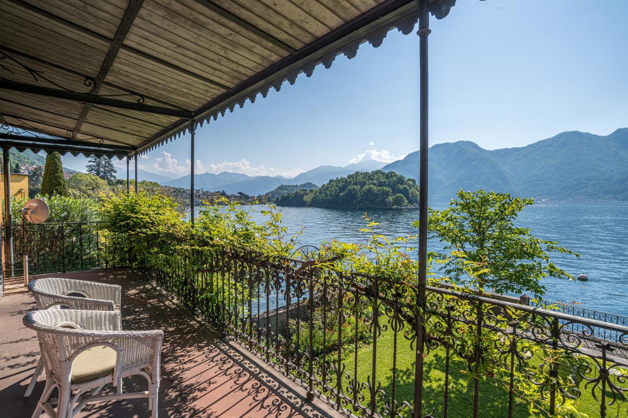 La Torre Dell'Isola Villa Sala Comacina Bagian luar foto